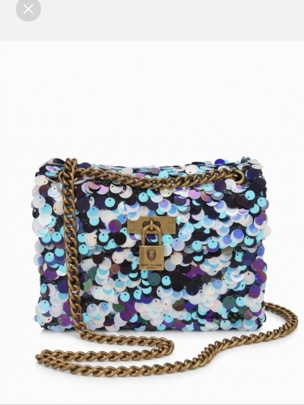 Kurt Geiger London Sequin Kensington Bag - NWT